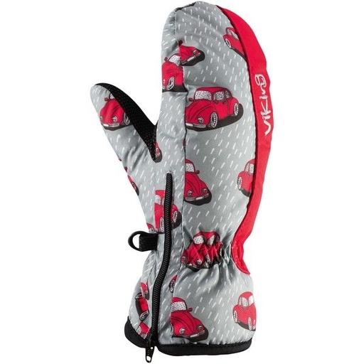 Handschuhe Viking Flick grey red