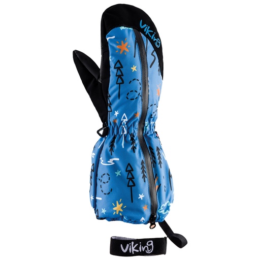 detské rukavice Viking Snoppy blue