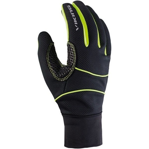 gloves viking Lahti Light Multifunction black yellow
