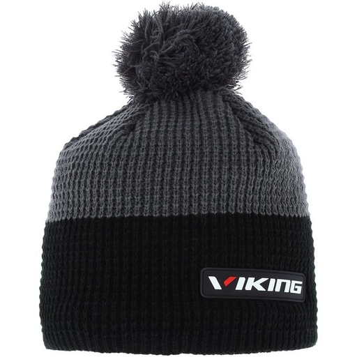[210/21/0424/06/UNI] čepice Viking Zak black grey