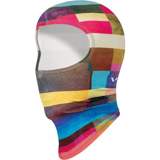 [290/19/4055/34/UNI] children's balaclava viking Kenai red/multicolor