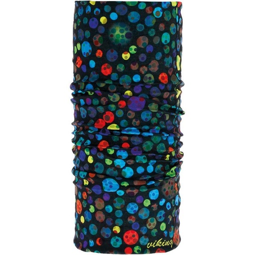 [410/22/8921/09/UNI] scarf viking 8921 Regular black/multicolour