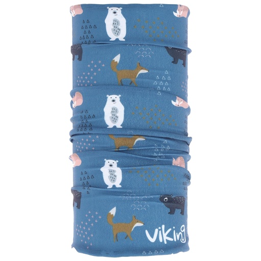 [415/23/4221/08/UNI] children's scarf viking 4221 Regular Kids gray