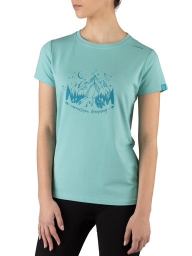 Damen-T-Shirt Viking Lako Bamboo Lady grass green