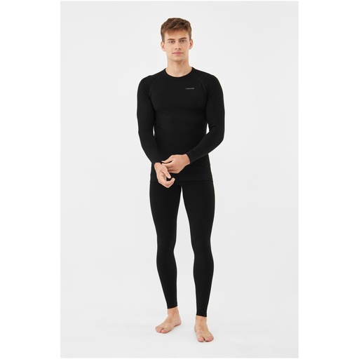 men's thermal underwear Viking Roni Man Set Bamboo black