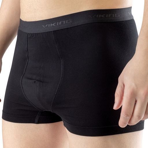 pánske funkčné boxerky Viking Lockness Bamboo Man black