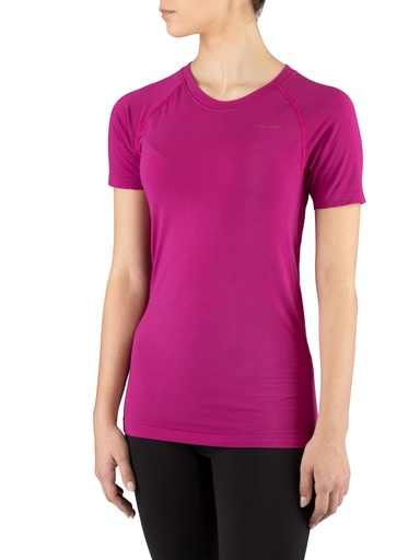 dámske funkčné tričko Viking Lockness Bamboo SS Lady pink