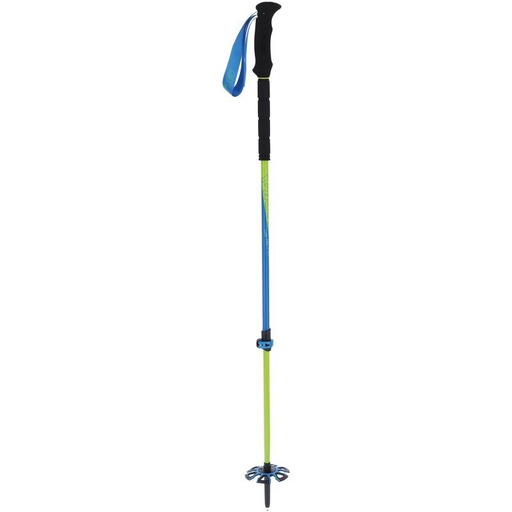 [610/22/9119/73/UNI] hiking poles viking LUMI PRO lime/blue