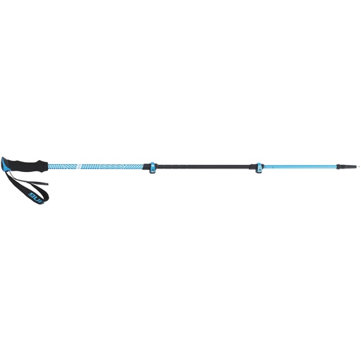 [610/24/1617/970/UNI] hiking poles viking SHIVA black/turquise