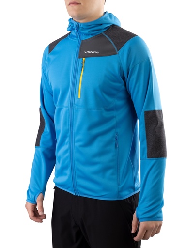 men's sweatshirt Viking YOSEMITE Man blue/ yellow