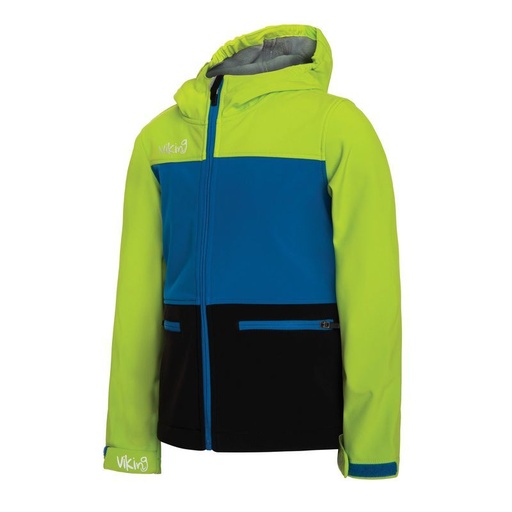 jacket Viking Frigg black blue lime
