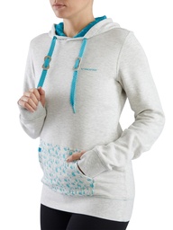 mikina viking LAXA Bamboo Lady grey/turquoise