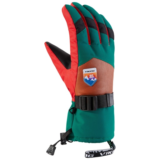 rukavice Viking Brother Louis 80s green/brown