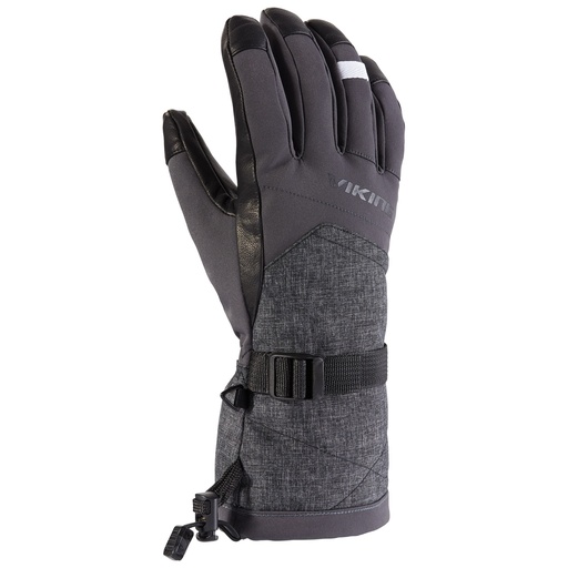 gloves Viking Alsten dark grey melange