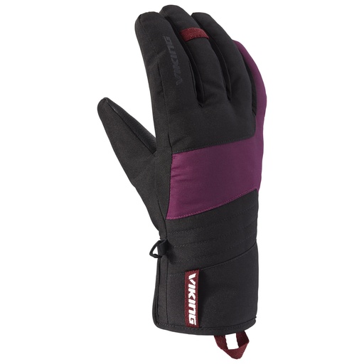 gloves Viking Espada Ski Lady black/fuchsia