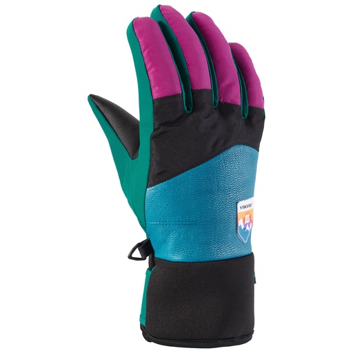 rukavice Viking Downtown Girl 80s multicolour/blue