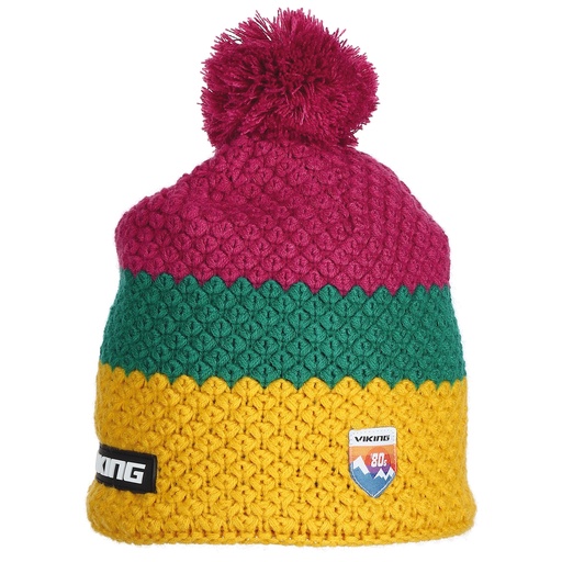 [210/24/8753/3446/UNI] cap viking Graceland 80' UNI yellow/green/fuchsia