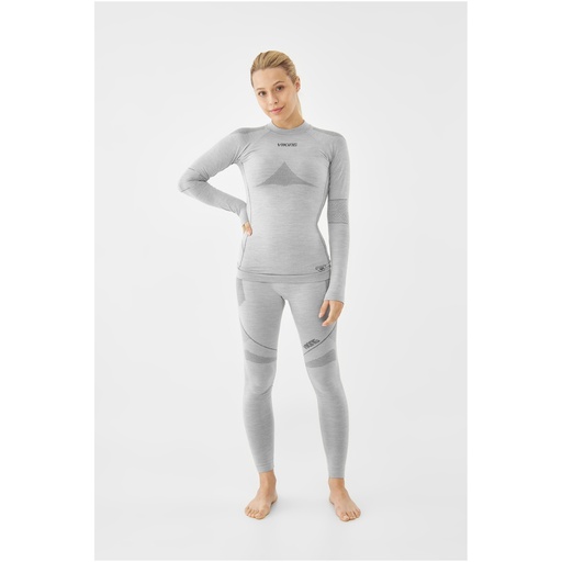 Funktionsunterwäsche Viking  Lava Primaloft Lady set Light grey