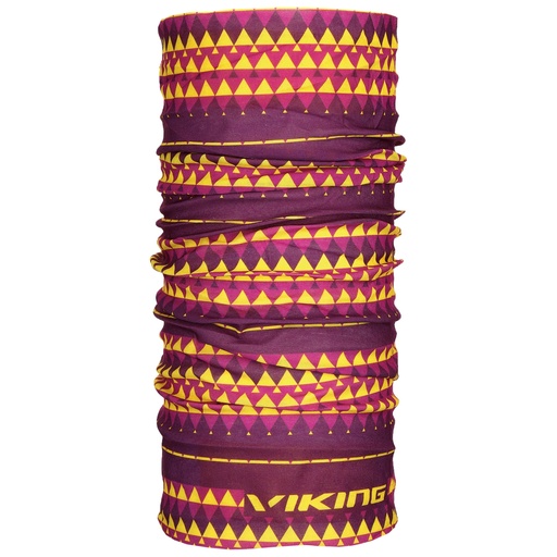 [410/24/7129/4664/UNI] šatka Viking 7129 Regular fuchsia/yellow