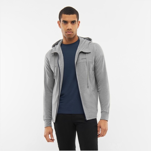 mikina Viking Lonetree Man Bamboo grey