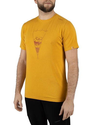 T-shirt Viking Hopi Man yellow