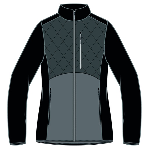bunda Viking Montana Lady black/grey