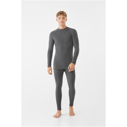 men's thermal underwear viking Shuter Man Set Merino Bamboo gray melange