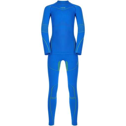 dětské termoprádlo Viking Fliper Kids Set blue yellow