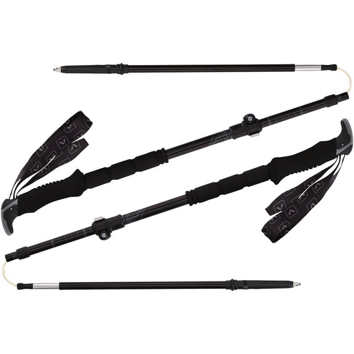 [610/25/2200/0900/UNI] turistické palice Viking Droppin SB Series black