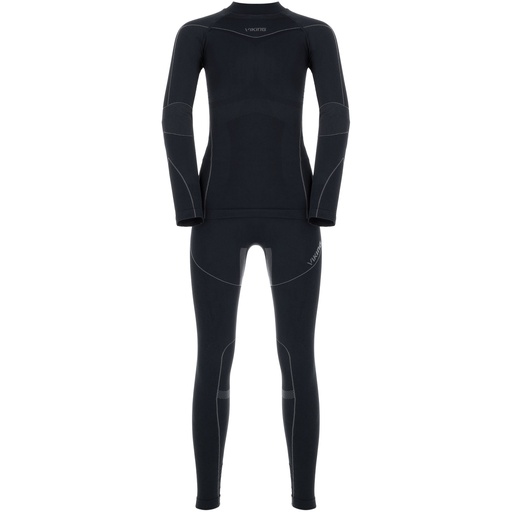 children's thermal underwear viking Flipper Kids Set black