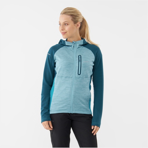 dámska mikina Viking Delmore Lady turquoise