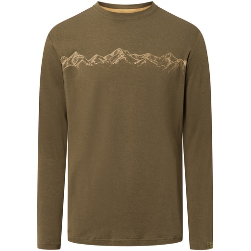 men's t-shirt viking Escalante Man Longsleeve olive