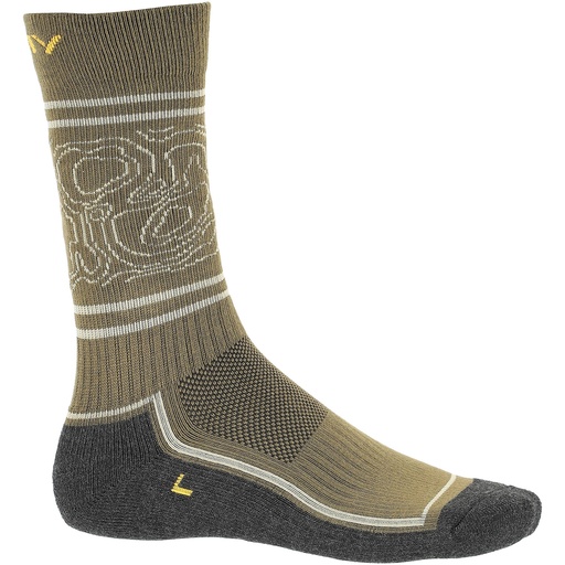 pánské ponožky Viking Boosocks Heavy Man dark olive/dark grey