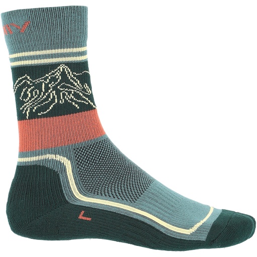 dámske ponožky Viking Boosocks Heavy Lady grey/black