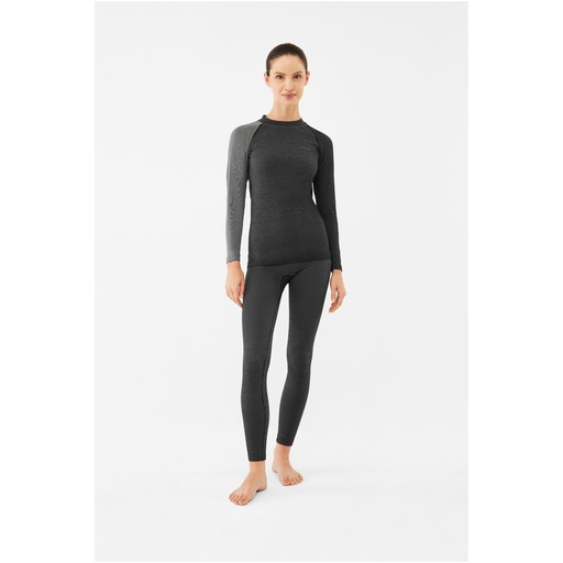 women's thermal underwear viking Mounti Lady Set grey