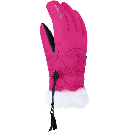 children's gloves viking Meris Junior pink