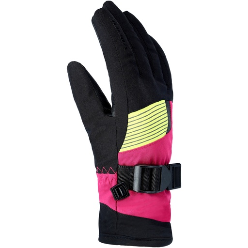 children's gloves viking Forter Ski Kids black/pink