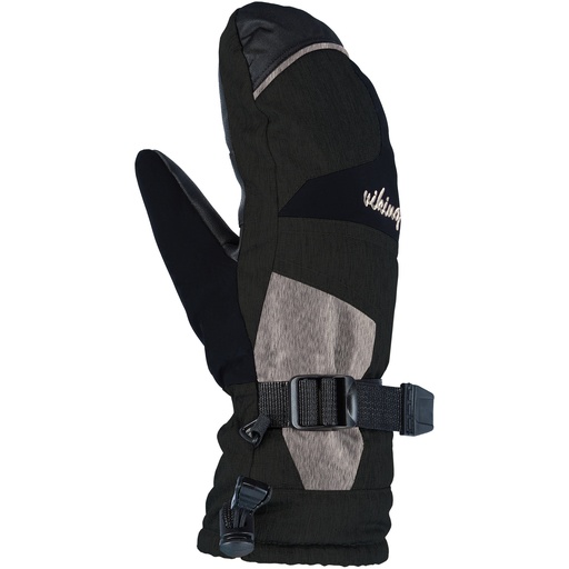 women's gloves viking Ronda Mitten Ski Lady black/grey
