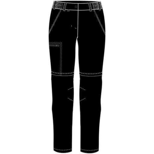 Damenhosen Viking Rocklyn 2 in 1 Lady black