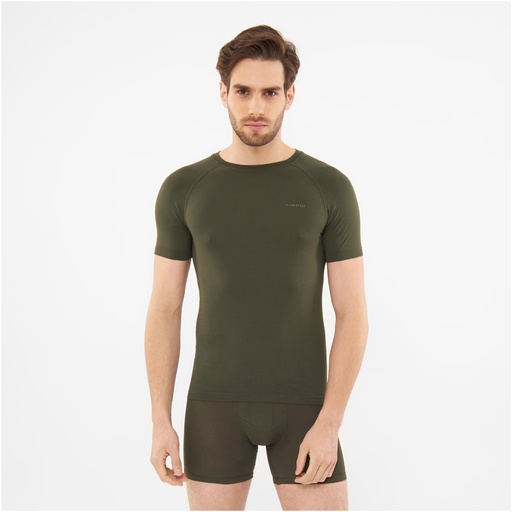 pánske funkčné tričko Viking Lockness Bamboo Man olive