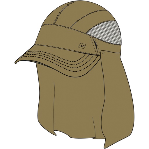 [812/26/1000/8700/UNI] šiltovka Viking Tenta light brown