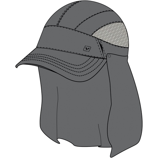 [812/26/1000/0200/UNI] šiltovka Viking Tenta light grey