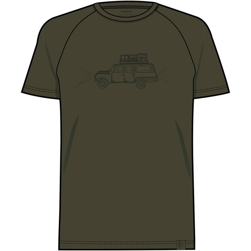 pánské tričko Viking Likelo Bamboo Man olive