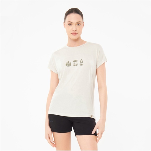 dámske tričko Viking Likelo Bamboo Lady beige