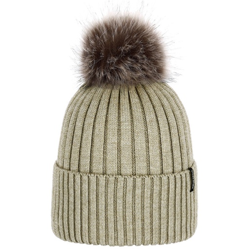 [210/26/6619/8200/UNI] Damenhut Viking Hana Pompon creamy