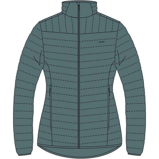 women's viking jacket Tinti Lady green
