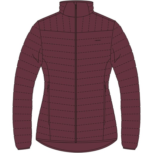 women's viking jacket Tinti Lady claret