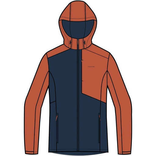 pánska bunda Viking Delber Man navy/orange