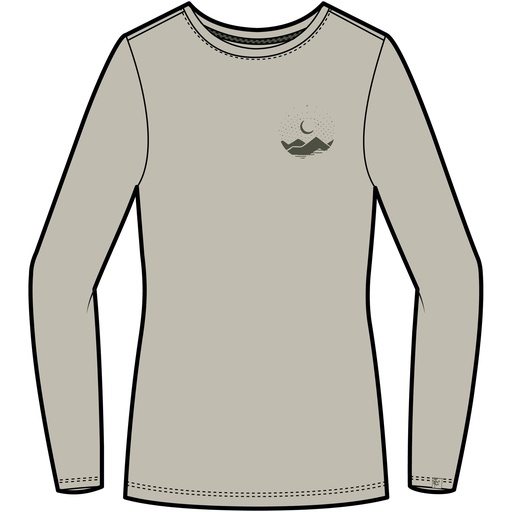 dámské tričko Viking Escalante Bamboo beige