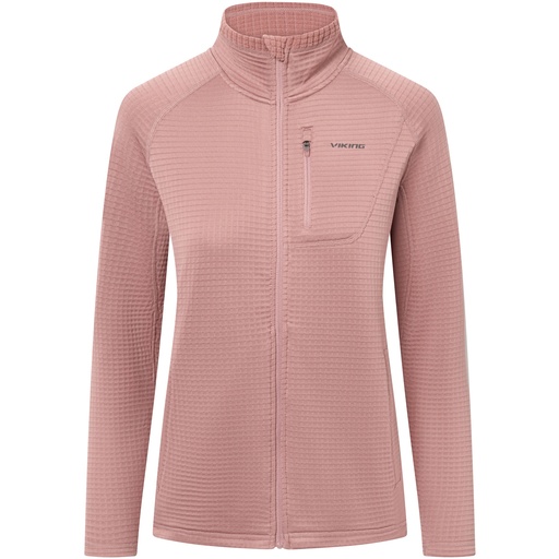 Damen-Sweatshirt Viking Admont Full Zip pink